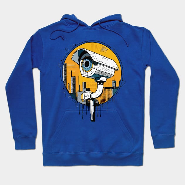 CCTV surveillance camera Hoodie by Kalle